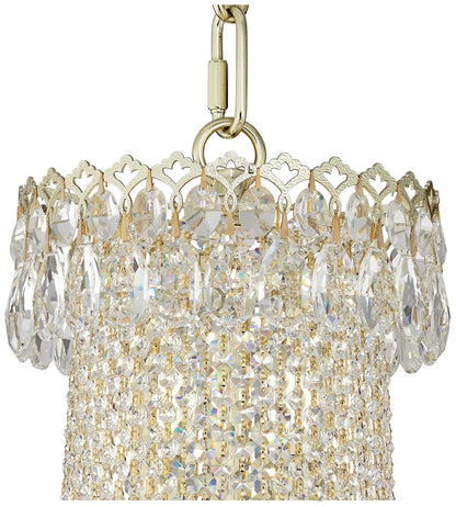 Schonbek Camelot Optic Crystal 41-Light Chandelier in Aurelia Finish