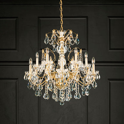 Schonbek Century Collection 30" Wide Crystal Chandelier