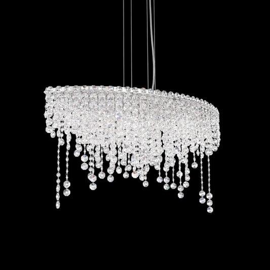 Schonbek Chantant 33" Wide Chandelier with Optic Crystal Accents