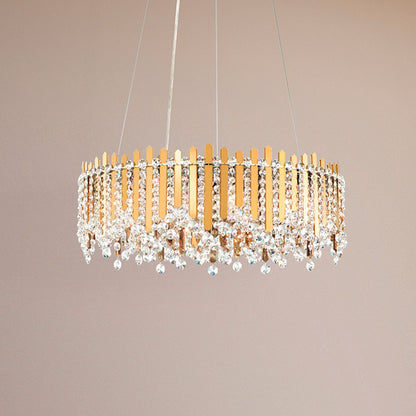 Schonbek Chatter 24" Wide Gold Mirror Crystal Pendant Light