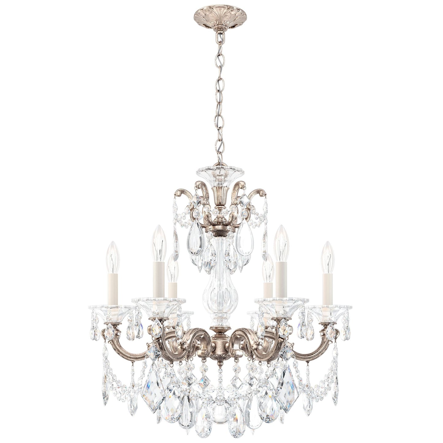 Schonbek La Scala 23" Wide Heritage Crystal Chandelier