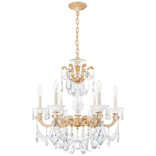 Schonbek La Scala Collection 23" Wide Crystal Chandelier