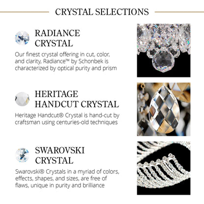 Schonbek La Scala Collection 23" Wide Crystal Chandelier