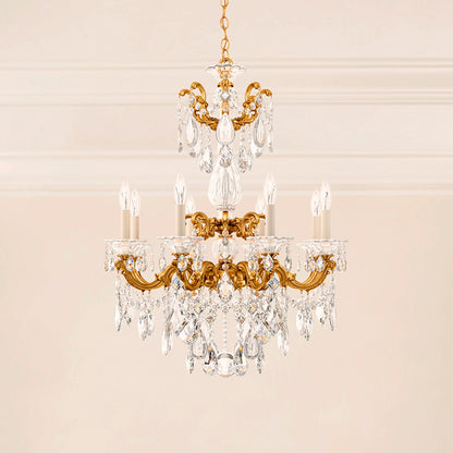 Schonbek La Scala Collection 25" Wide Crystal Chandelier