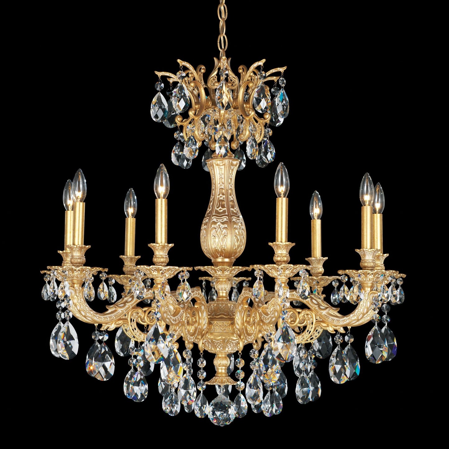 Schonbek Milano 30" Wide Heritage Clear Crystal Chandelier