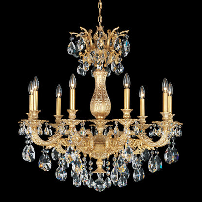 Schonbek Milano 30" Wide Heritage Clear Crystal Chandelier