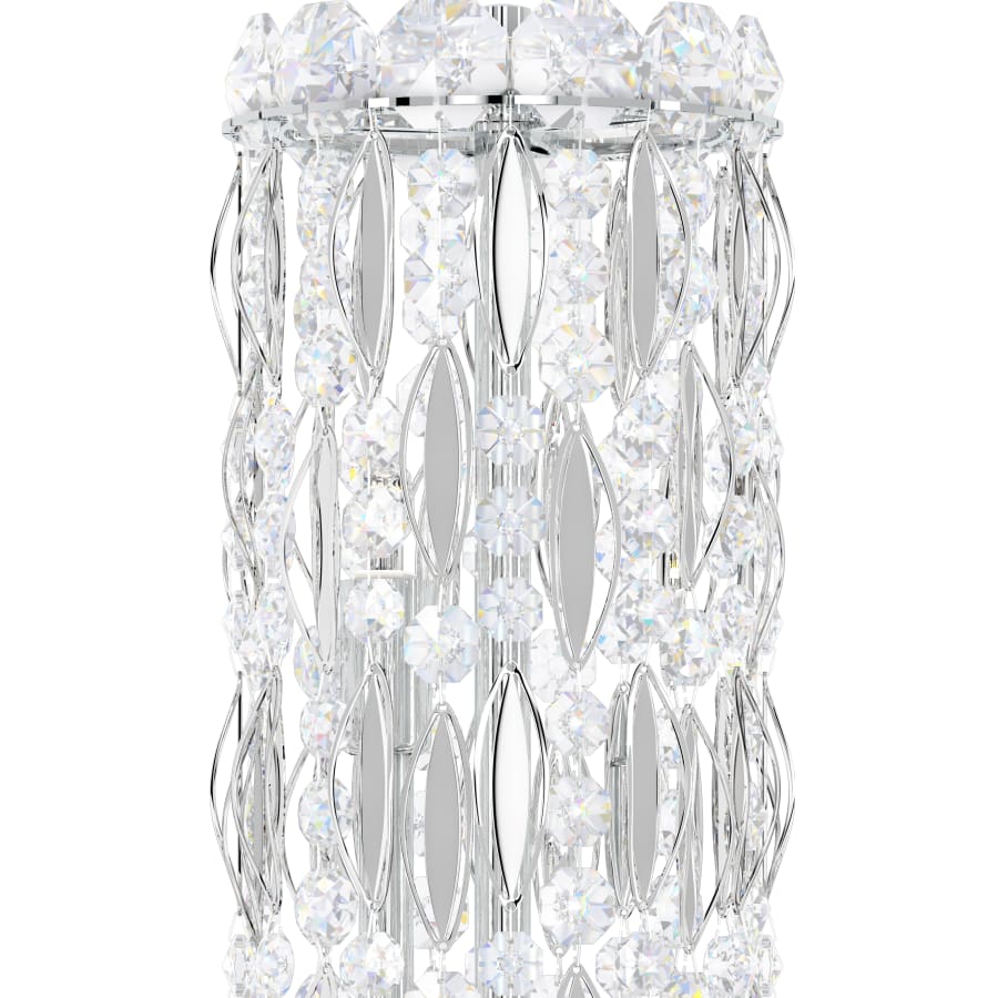 Schonbek Sarella 3 Light 16" Wide Flush Mount Drum Ceiling Fixture with Heritage Crystals