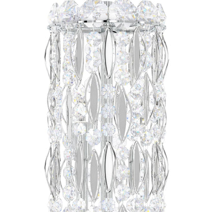 Schonbek Sarella 3 Light 16" Wide Flush Mount Drum Ceiling Fixture with Heritage Crystals