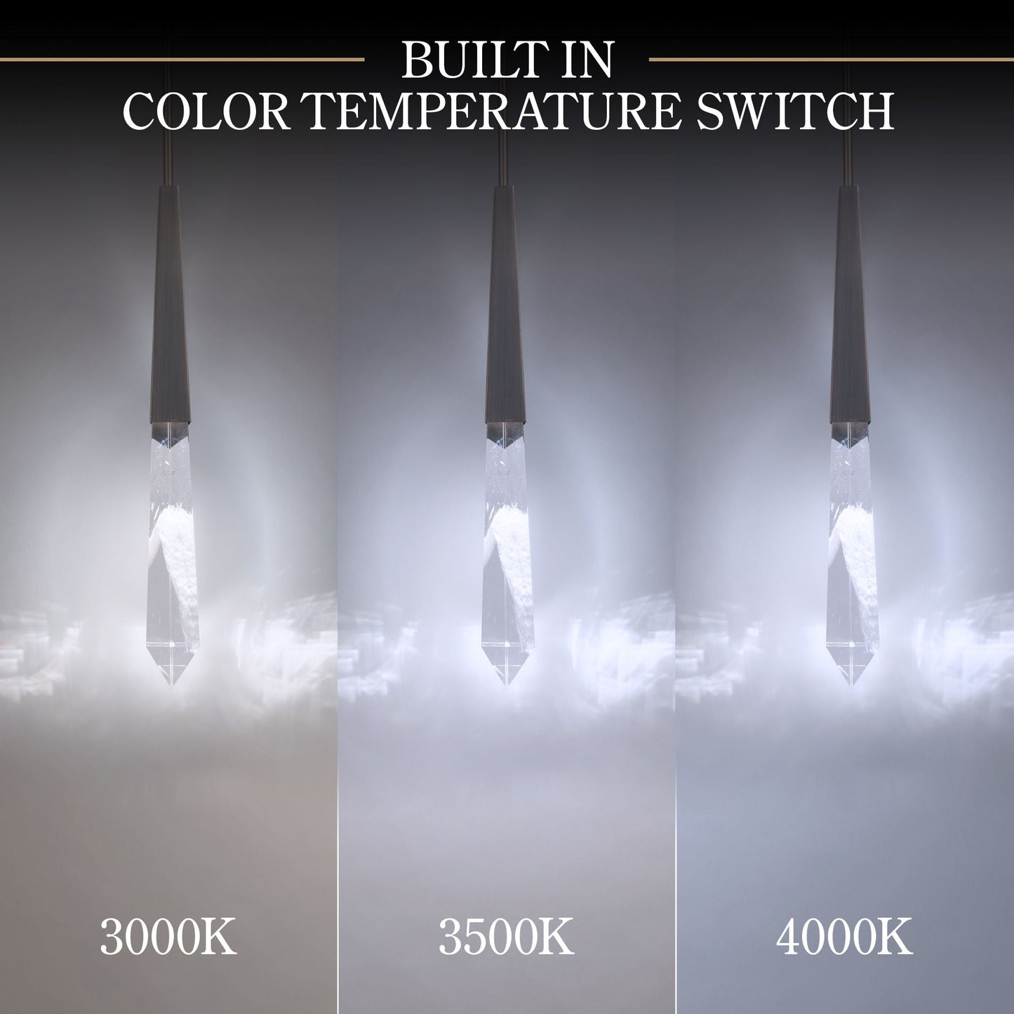 Solitude 22"H x 53"W 23-Light Crystal Multi-Light Pendant in Anti