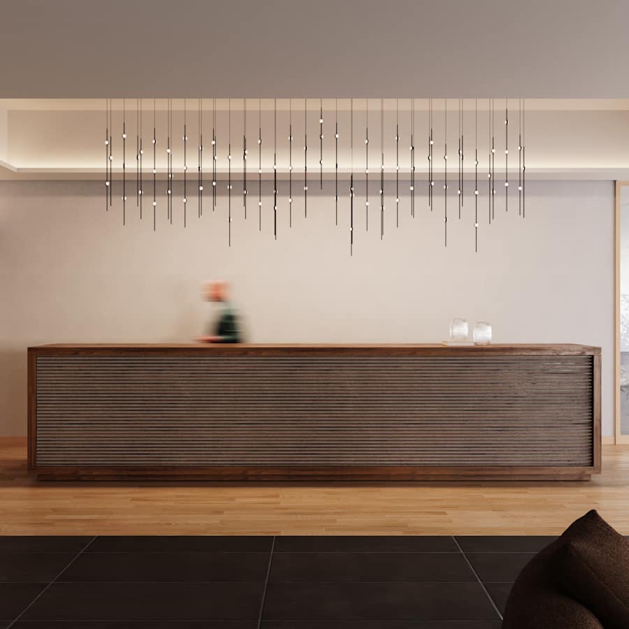 Sonneman Constellation 12" Wide LED Multi Light Pendant with White Optical Acrylic Shades and 120" Cable - 3000K