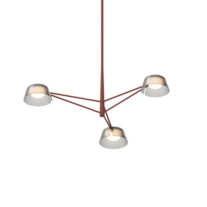 Sonneman Ray 36" Wide LED Round Chandelier