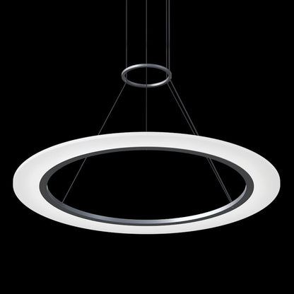 Sonneman Arctic Rings 31" Wide LED Suspension Pendant