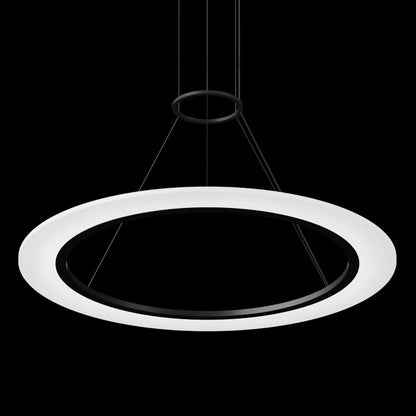Sonneman Arctic Rings 31" Wide LED Suspension Pendant