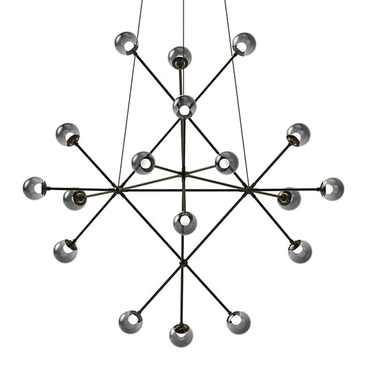 Sonneman Proton 18 Light 40" Wide LED Chandelier
