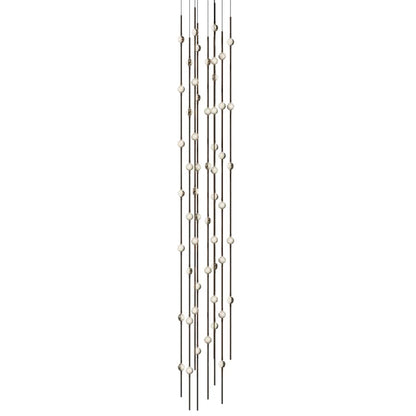 Sonneman Constellation 12" Wide Beaded Chandelier