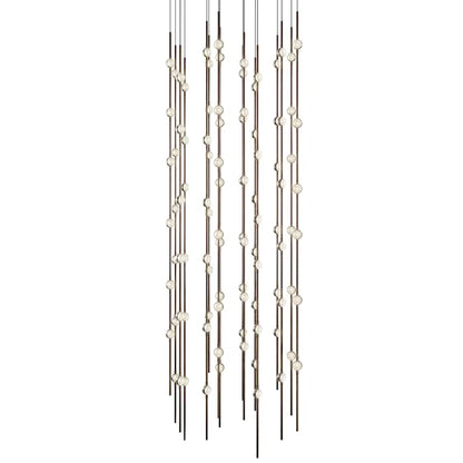 Sonneman Constellation 22" Wide Beaded Chandelier