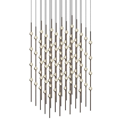 Sonneman Constellation 21" Wide Beaded Chandelier