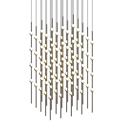 Sonneman Constellation 21" Wide Beaded Chandelier
