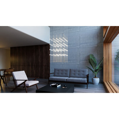 Sonneman Constellation 21" Wide Beaded Chandelier