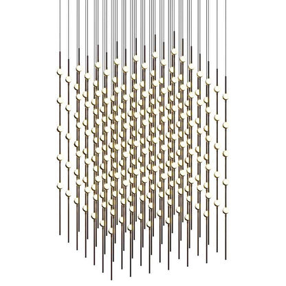 Sonneman Constellation 30" Wide Beaded Chandelier