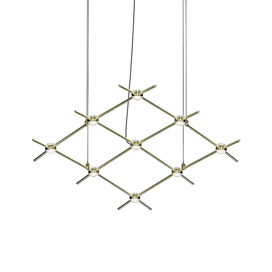Sonneman Constellation Aquarius Minor 9 Light 67" Wide LED Chandelier