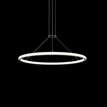 Sonneman Luna 38" Wide LED Ring Chandelier - 3500K