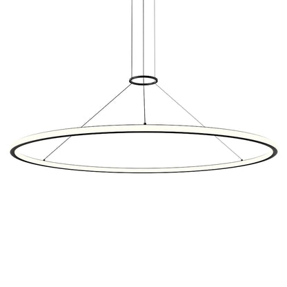 Sonneman Luna 62" Wide LED Ring Chandelier - 2700K
