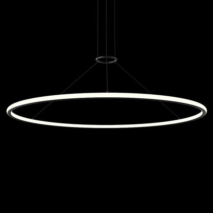 Sonneman Luna 62" Wide LED Ring Chandelier - 2700K