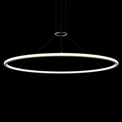 Sonneman Luna 62" Wide LED Ring Chandelier - 3500K