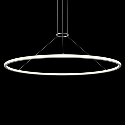 Sonneman Luna 62" Wide LED Ring Chandelier - 3500K