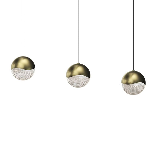 Sonneman Grapes 3 Light 38" Wide LED Suspension Linear Pendant