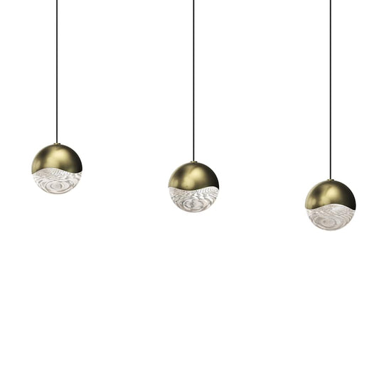 Sonneman Grapes 3 Light 38" Wide LED Suspension Linear Pendant
