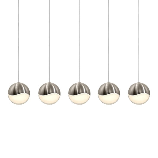 Sonneman Grapes 5 Light 38" Wide LED Suspension Linear Pendant