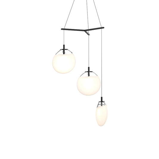 Sonneman Cantina 3 Light 33" Wide Full Sized Pendant