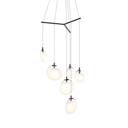 Sonneman Cantina 6 Light 42" Wide Full Sized Pendant