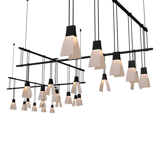 Sonneman Suspenders LED 5-Bar Zig Zag Multi Light Pendant