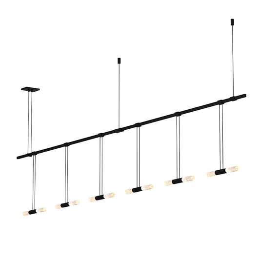 Sonneman Suspenders LED 2-Bar In-Line Linear Pendant