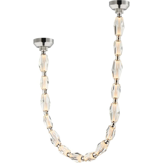 Studio M Dolce Vita 42" Wide Crystal Linear Pendant