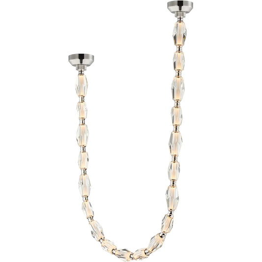 Studio M Dolce Vita 108" Wide Crystal Linear Pendant