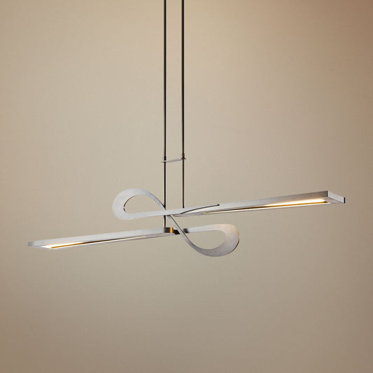 Switchback 49 3/4"W Steel LED Kitchen Island Light Pendant