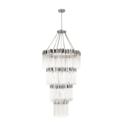 Varaluz Matrix 30 Light 40" Wide Waterfall Chandelier
