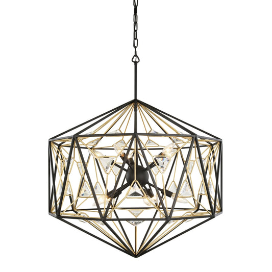 Varaluz Marcia 10 Light 30" Wide Crystal Pendant