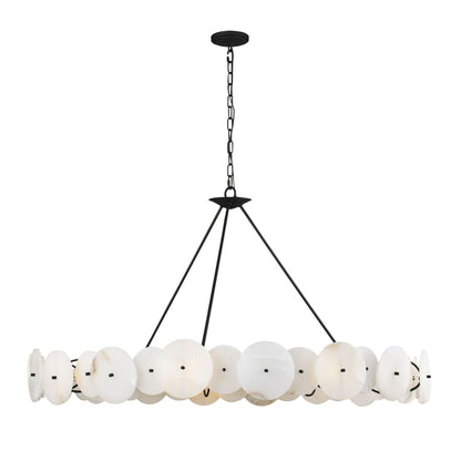Varaluz Cosmos 9 Light 48" Wide Ring Chandelier