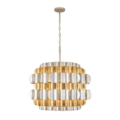 Varaluz Swoon 6 Light 27" Wide Drum Chandelier