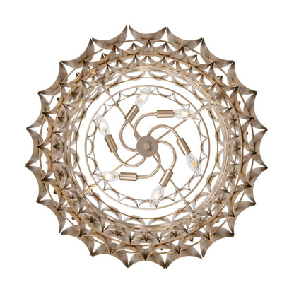 Varaluz Swoon 6 Light 27" Wide Drum Chandelier