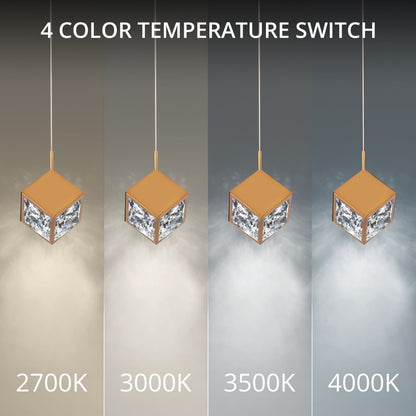 WAC Lighting Ice Cube 5 Light 19" Wide LED Multi Light Pendant