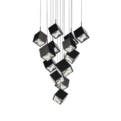 WAC Lighting Ice Cube 13 Light 23" Wide LED Multi Light Pendant