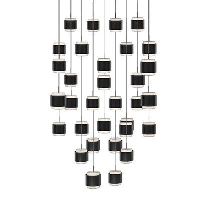 WAC Lighting Banded 36" Wide LED Multi Light Pendant