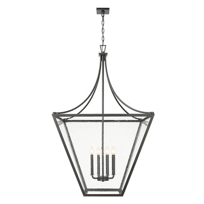 Z-Lite Montalcino 8 Light 32" Wide Taper Candle Pendant