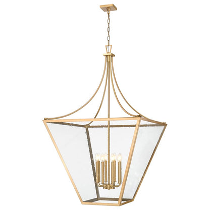 Z-Lite Montalcino 8 Light 32" Wide Taper Candle Pendant